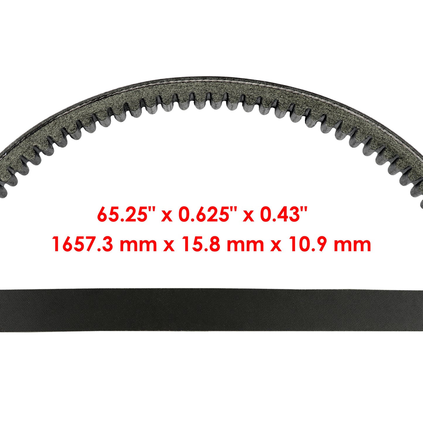 Caltric Pump Drive Belt Replacement for Scag Tiger Cub SMTC-48A SMTC-52A (2000–2024)