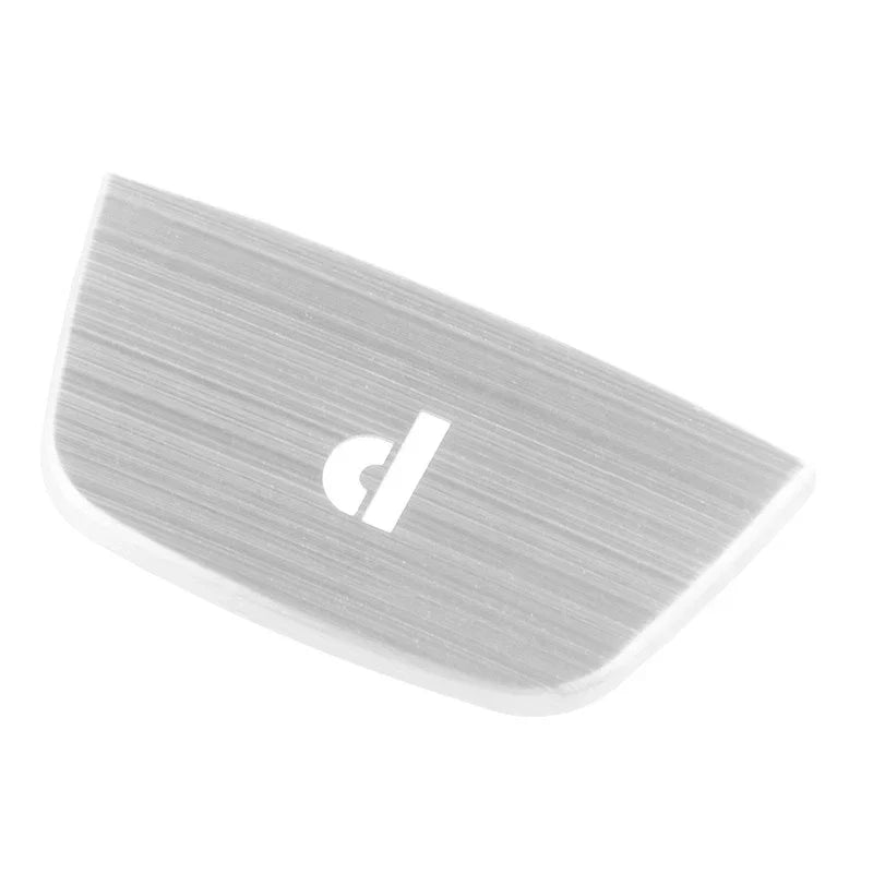 Silver Gear Knob P Button Cover Bezel for BMW X3 2011-2017