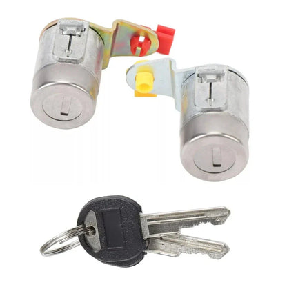 Door Lock Cylinder Set w/ Keys for Chevrolet C/K Suburban Blazer Yukon (1988-1999)