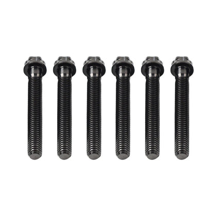 6pcs M10x50mm Titanium Torx Head Flange Screws for Motorcycle Bike