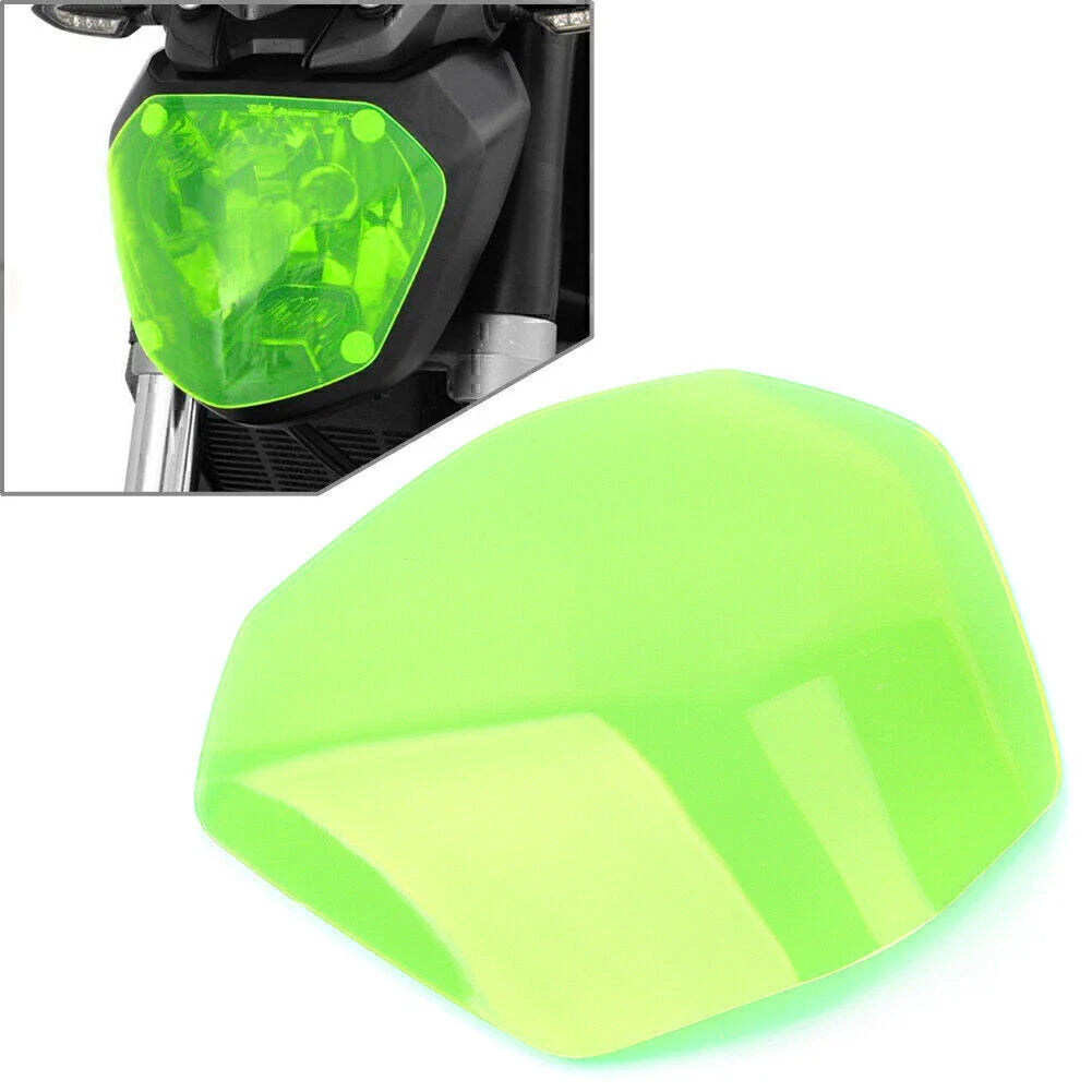 Front Headlight Guard Green Lens Cover for Yamaha MT-07 (2018-2021)