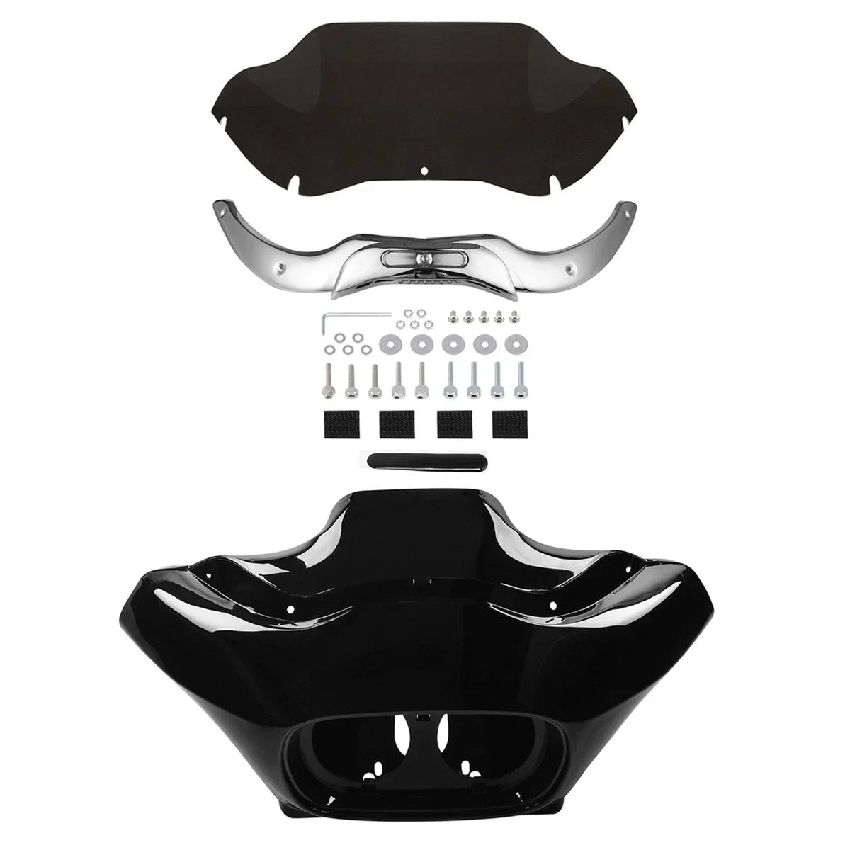9.5'' Windshield Trims for Harley Road Glide (1998-2013)