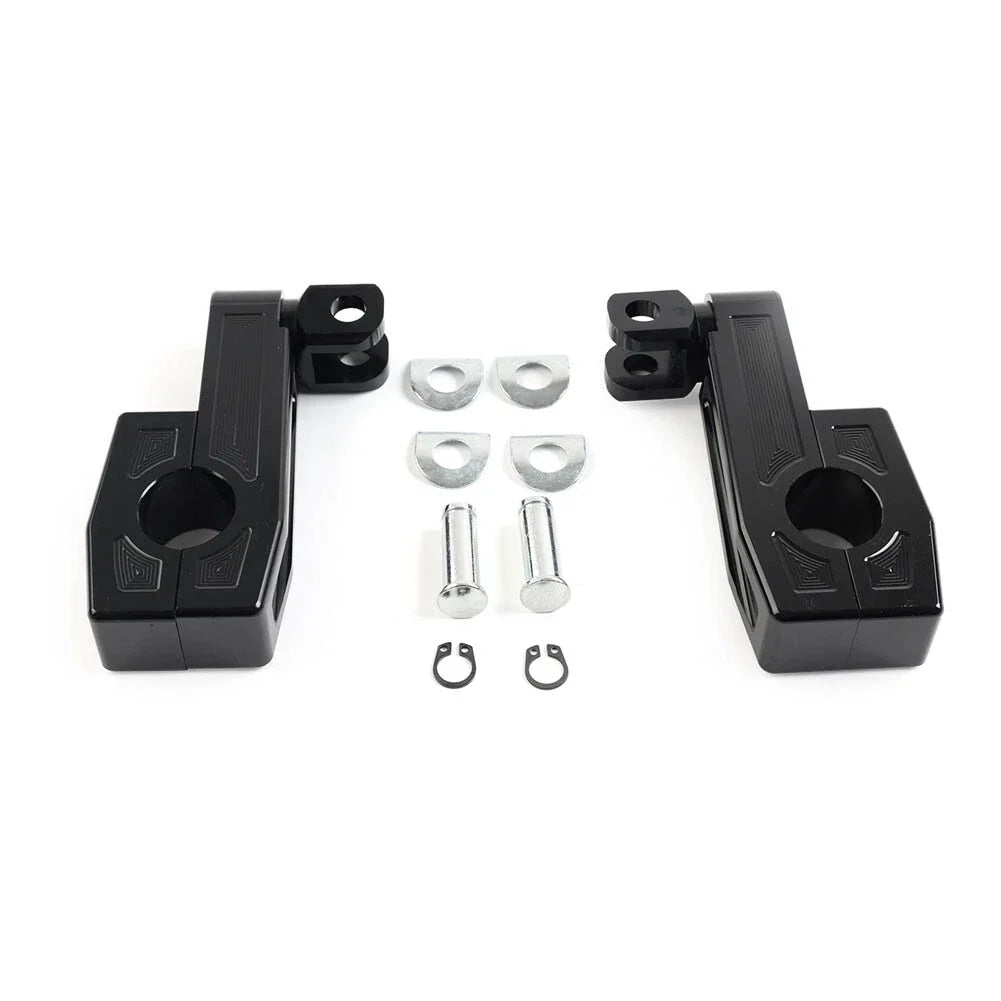 25MM Highway Crash Bar Mount Footpegs Clamp Bracket for Harley