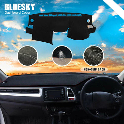 Non-Slip Dash Mat Cover for Subaru XV SUV (2012-2016) Black