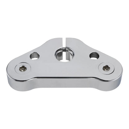 Chrome Triple Tree Top Clamp for Harley Cross Bones FLSTSB (2008-2011)