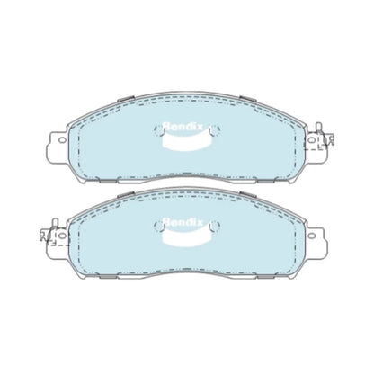 HD Front Disc Brake Pads Set for Nissan Navara D23 NP300 2.3L 2.5L 15~20