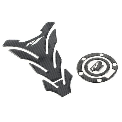 Grip Fuel Tank Pad Cap Cover for Yamaha YZF1000 YZF-R1 R1M (2015-2023)