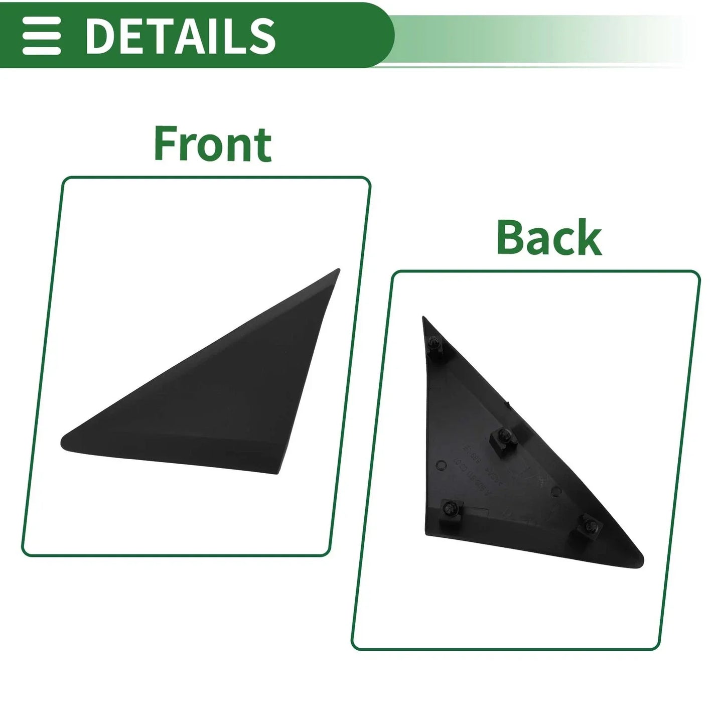 Front Left Pillar Corner Triangle Trim for Mercedes-Benz Sprinter (2007-2018)