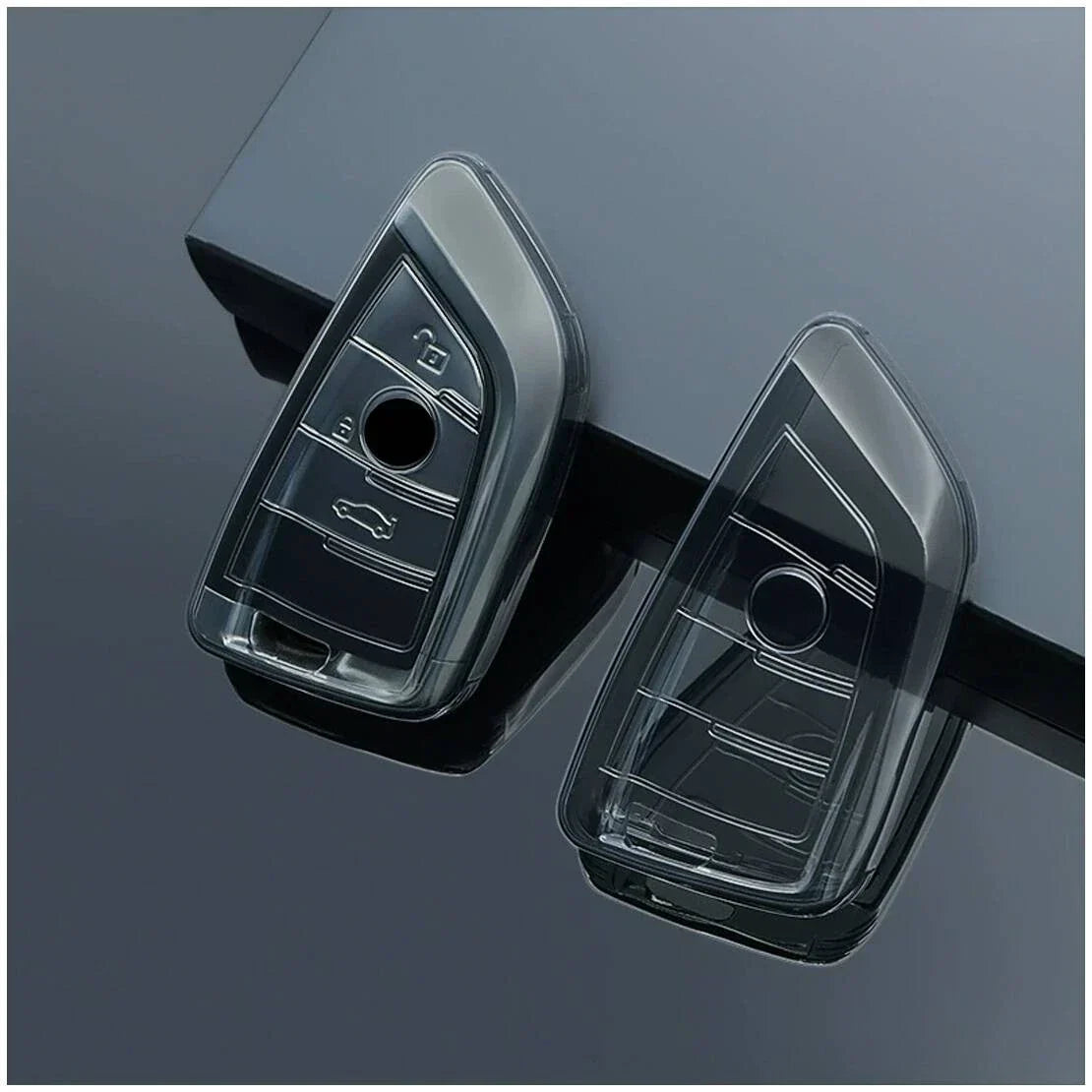 TPU Smart Key Case Cover for BMW X1 X2 X3 X4 X5 X6 X7 (2018-2023)