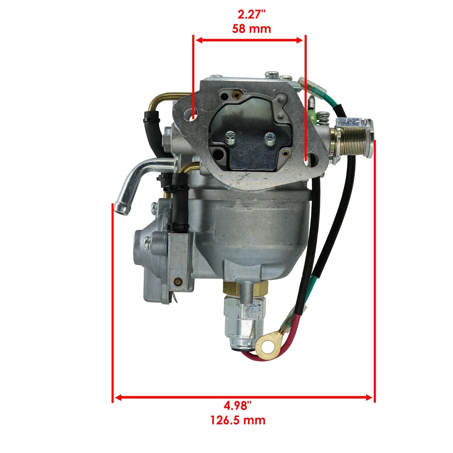 Caltric Carburetor Replacement for Kohler CV740 (27HP) (2007–2011)