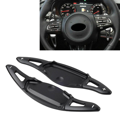 Aluminum Steering Wheel Paddle Shifter Extensions for Kia Stinger (18-23)