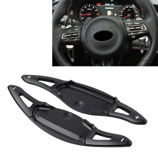 Aluminum Steering Wheel Paddle Shifter Extensions for Kia Stinger (18-23)