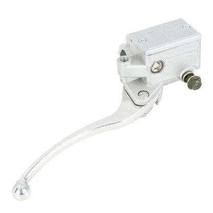 Silver Tone Motorcycle Brake Master Cylinder Pump Lever for Honda CBT125