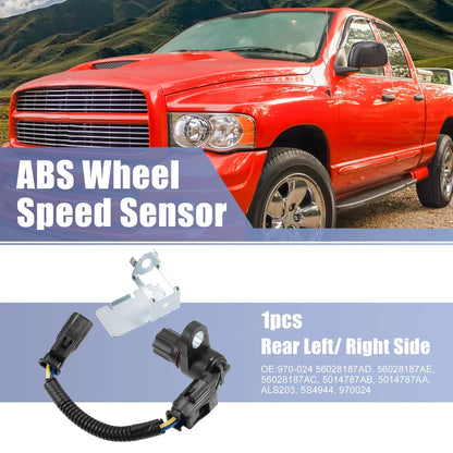 ABS Wheel Speed Sensor for Dodge Ram 1500 1998-2005 (2 x)