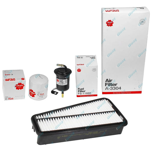 Air Oil Fuel Filter Service Kit for Toyota Prado GRJ120 V6 1GR-FE (2009-2018)