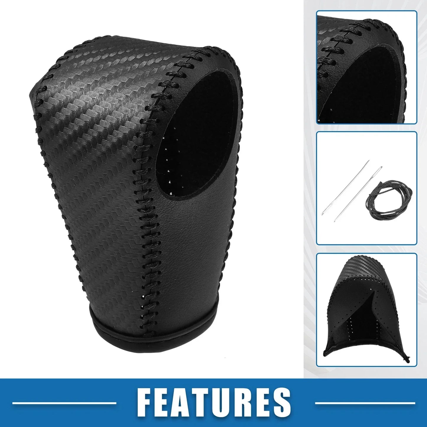 Gear Shift Lever Cover for Honda HR-V 2016-2022 Black