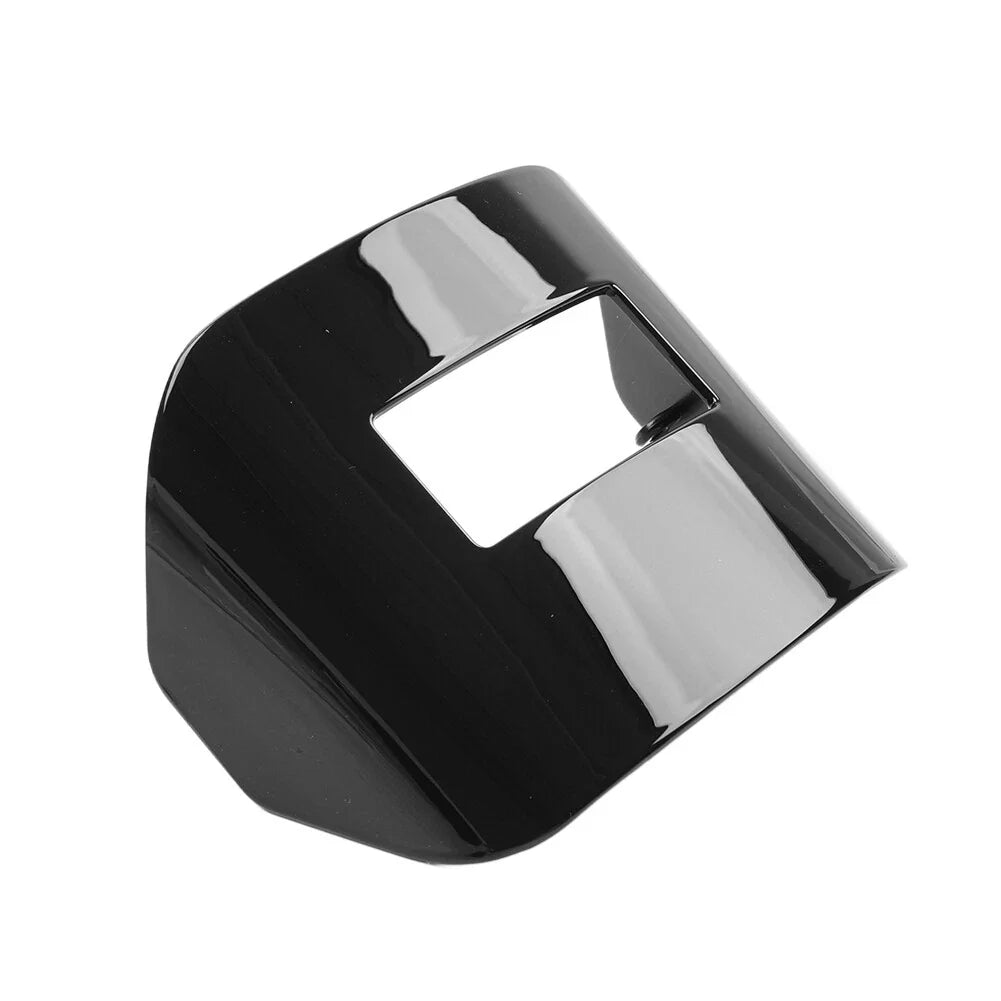 Glossy Black Tail Light Visor Cover for Harley Tri Glide FLHTCUTG (2009-2023)