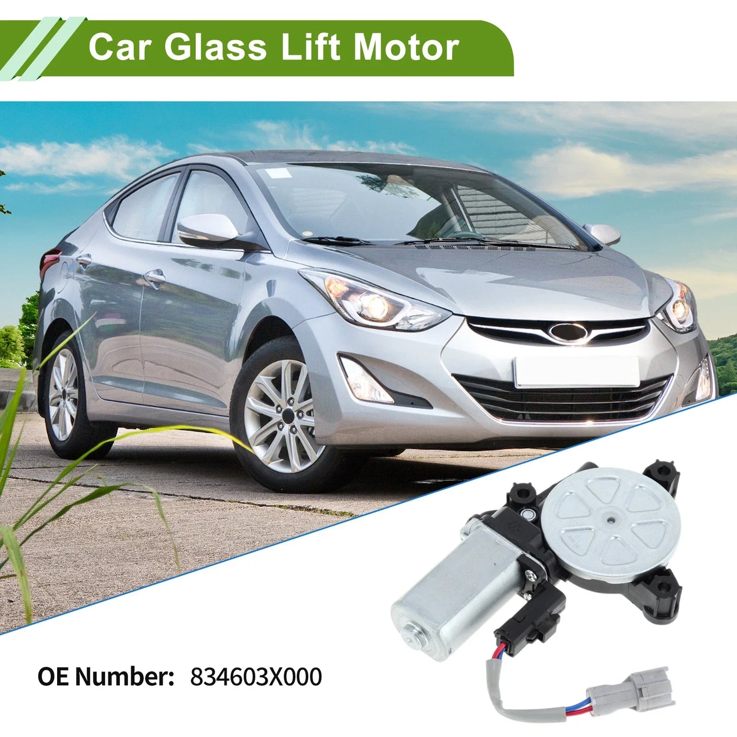 Power Window Regulator Lift Motor for Hyundai Elantra (2011-2016)