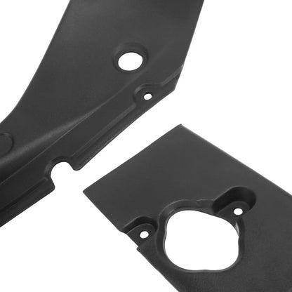 2 x Engine Bay Side Panel Covers with Screws for Honda Civic (2016-2020)