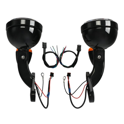 Fog Lights Bracket w/ Turn Signals for Harley Electra Street Glide (1994-2023)
