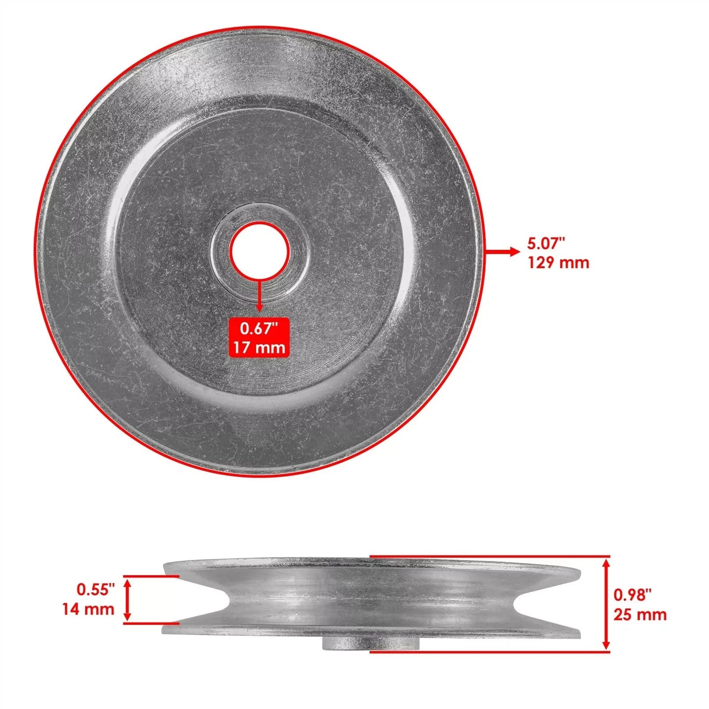 Deck Spindle Kit Front 50 inch for Toro TimeCutter SW5000 MX5025 (2015–2024)