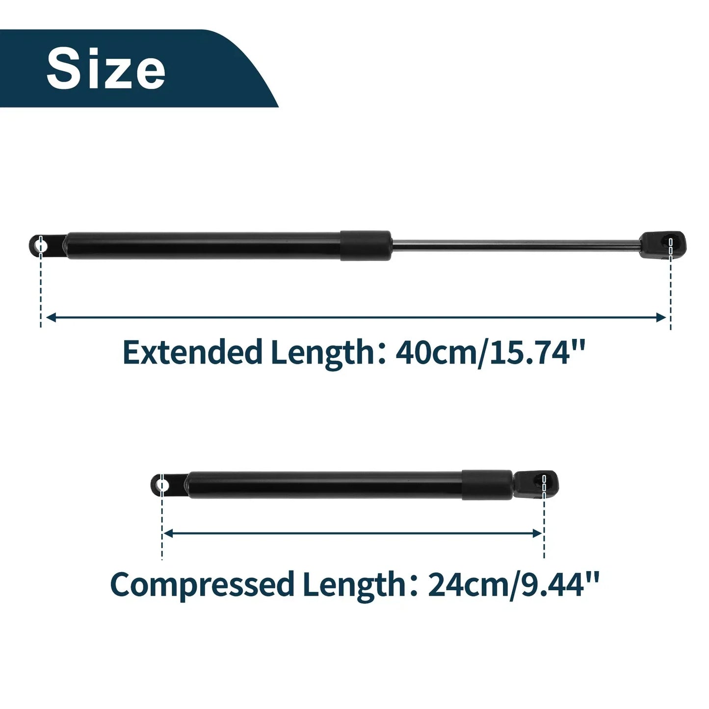 Hood Lift Supports Struts for Porsche 924 (1977-1982)