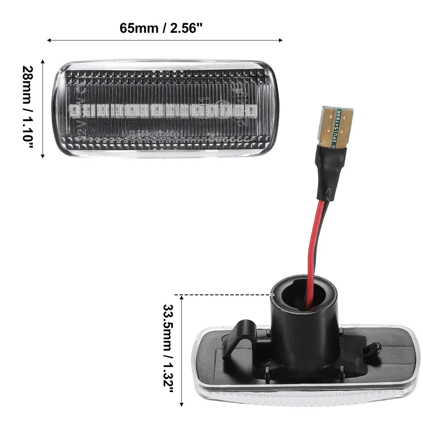 LED Side Indicator Repeater Lights for Dodge Ram 3500 Laramie