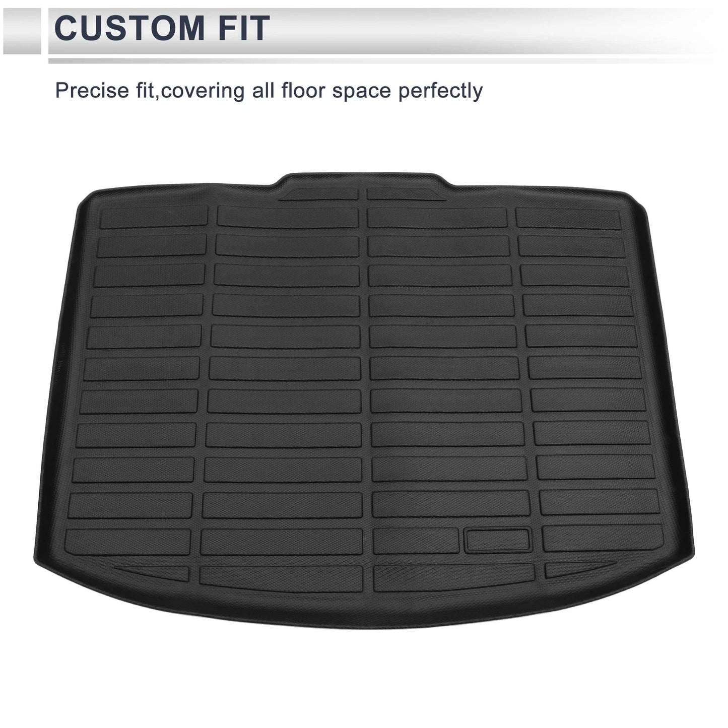 Cargo Liner Rear Trunk Mat for Honda CR-V (2023-2024) Long Grid Pattern TPE