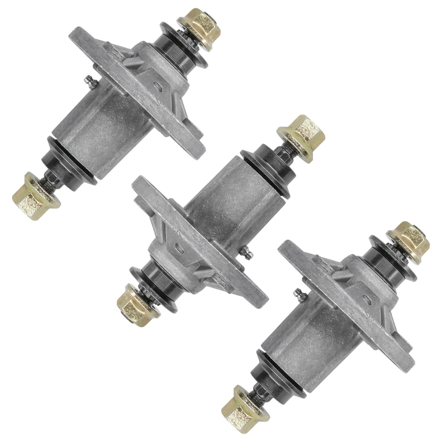 3 Spindle Assemblies Replacement for John Deere LA145 LA150 LA155 LA165 (1998–2008)