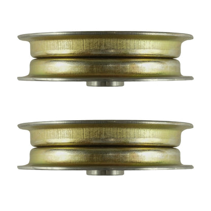 2x Flat Idler Pulley Replacement for Cub Cadet RZT-LX 50 KW FAB 2017-2018