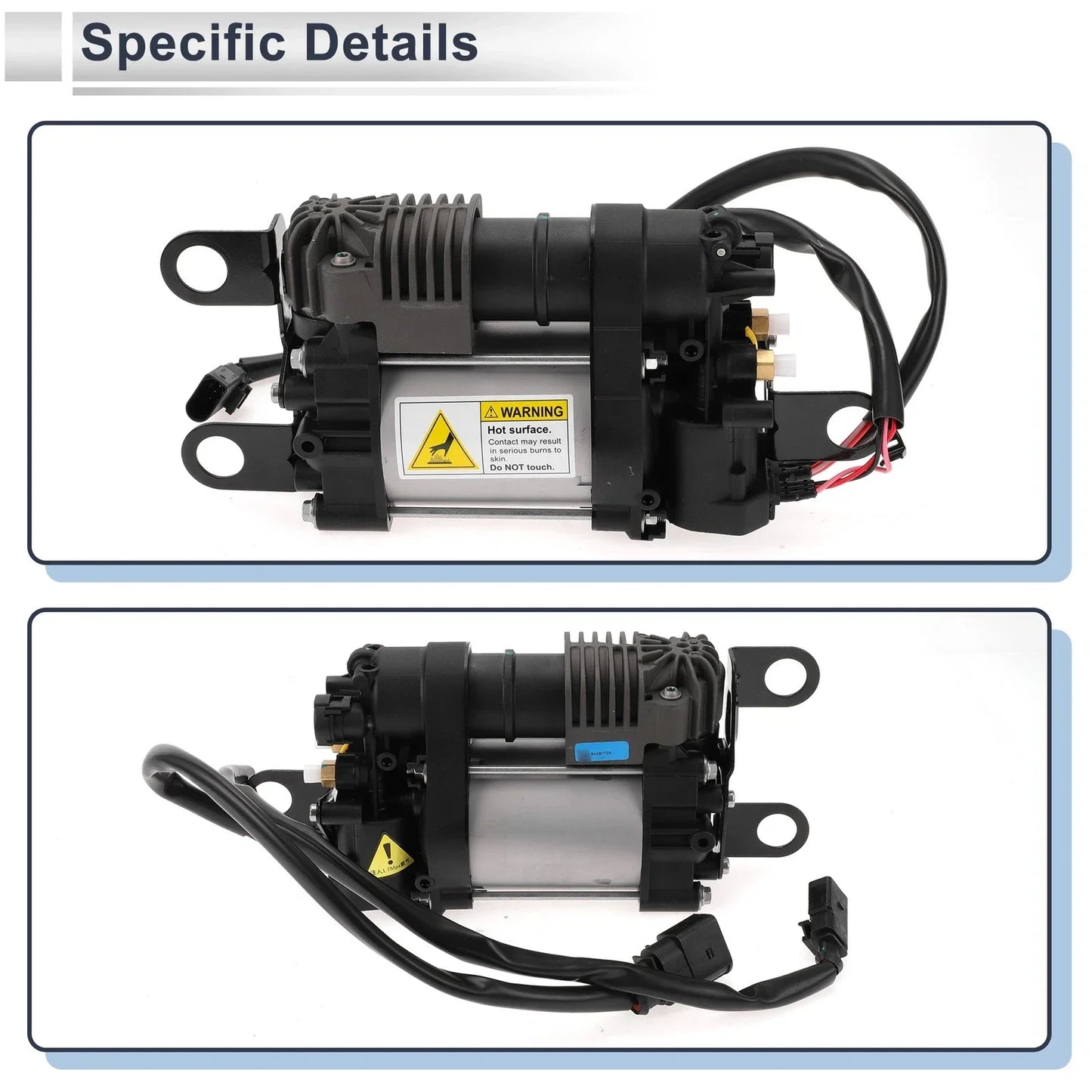 Air Suspension Compressor for Porsche Macan (2015-2018) 1 x Unit