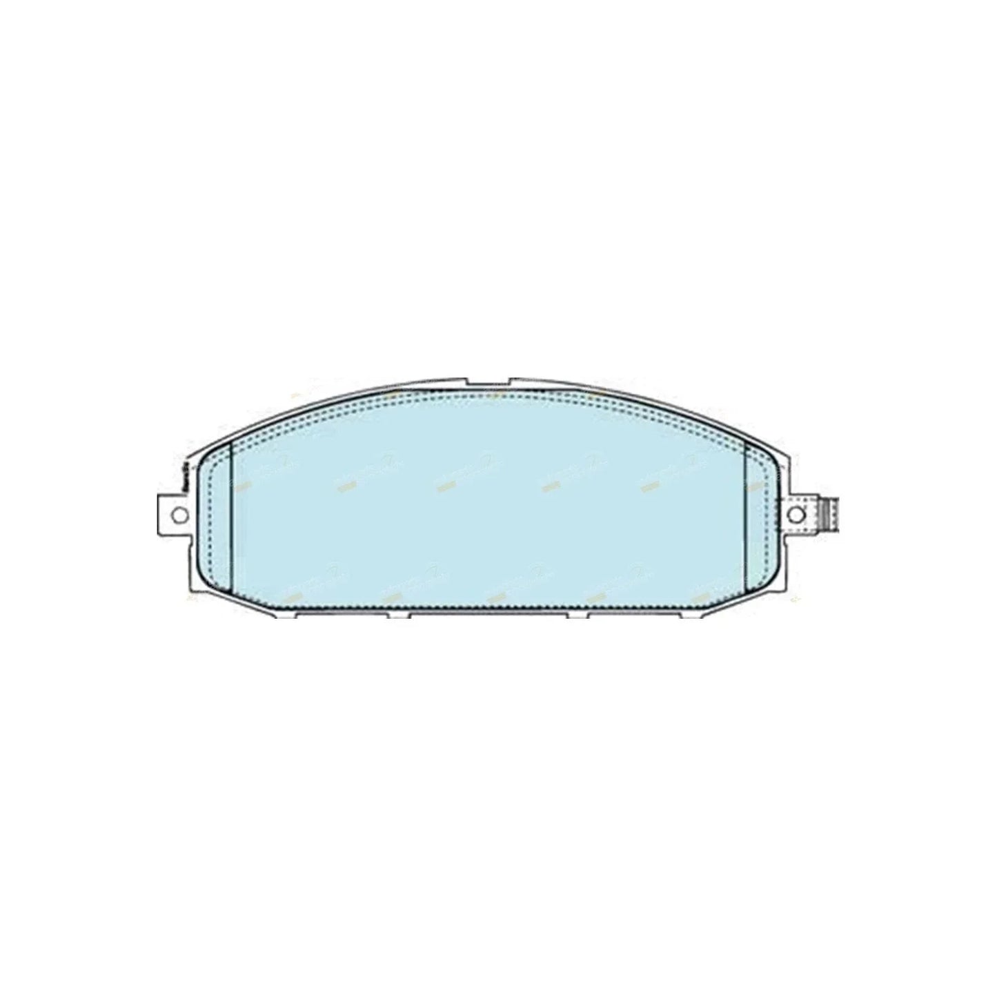 HD Front Disc Brake Pads Set for Nissan Patrol GU Y61 (1997 - 2016)