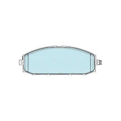 HD Front Disc Brake Pads Set for Nissan Patrol GU Y61 (1997 - 2016)