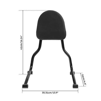 Rear Passenger Backrest Pad Sissy Bar for BMW R18 (2020-2025)