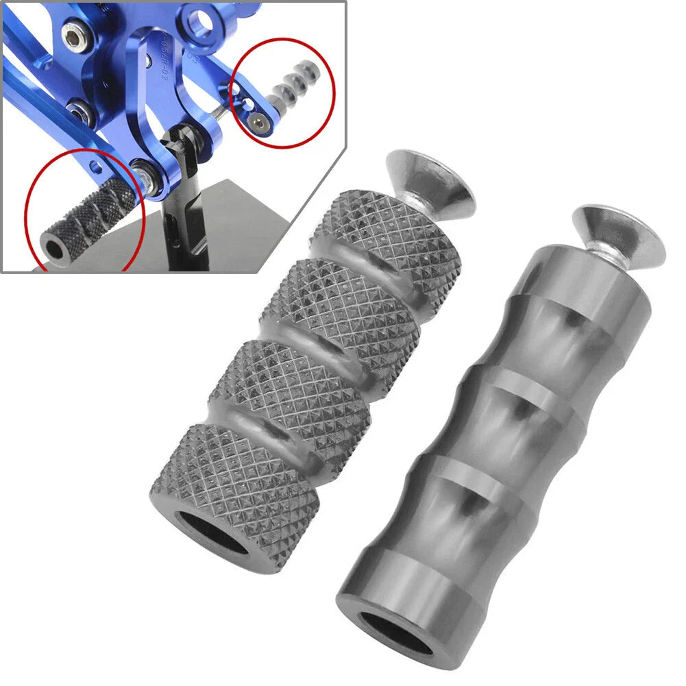 6mm Foot Pegs for M6 Motorcycle Gear Shift Brake Lever Pedal