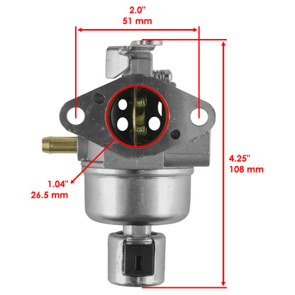 Carburetor Replacement for Kohler Courage 26mm SV480 16HP (16HP) (2010–2017)