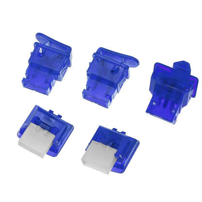 Motorcycle Handlebar Switch Set for Honda - On Off Start Switches - Blue