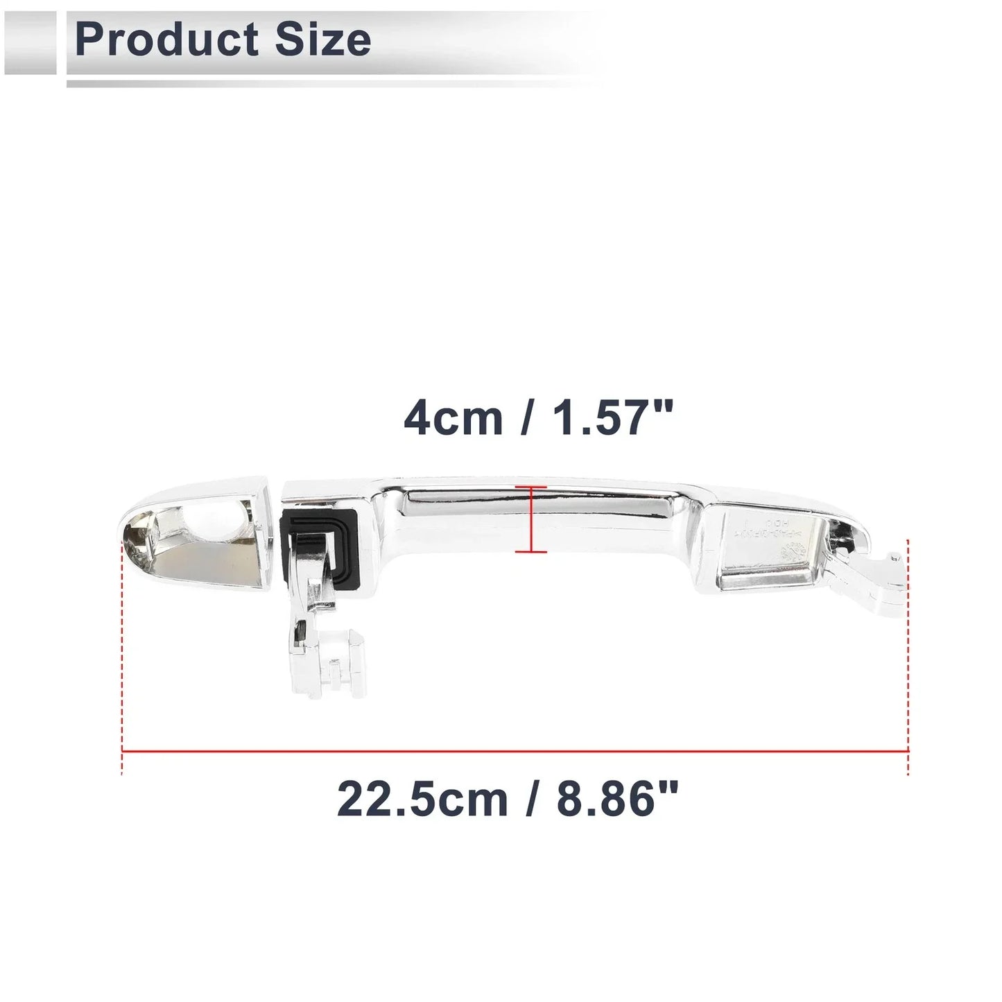 Front Left Exterior Door Handle for Hyundai Elantra (2007-2012)