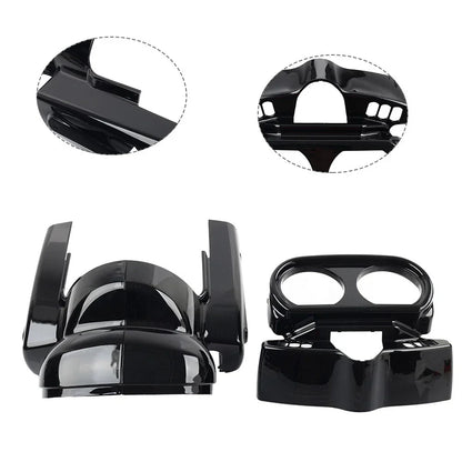 Instrument Housing Set Vivid Black for Harley Road Glide (2015-2023)