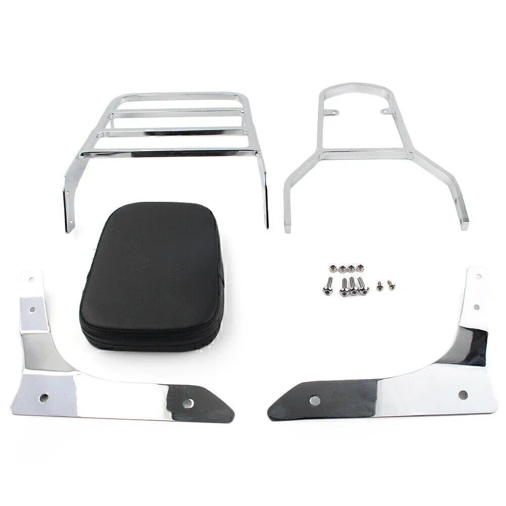 Backrest Sissy Luggage Rack for Yamaha Stryker 1300 XVS1300 (2011-2017)