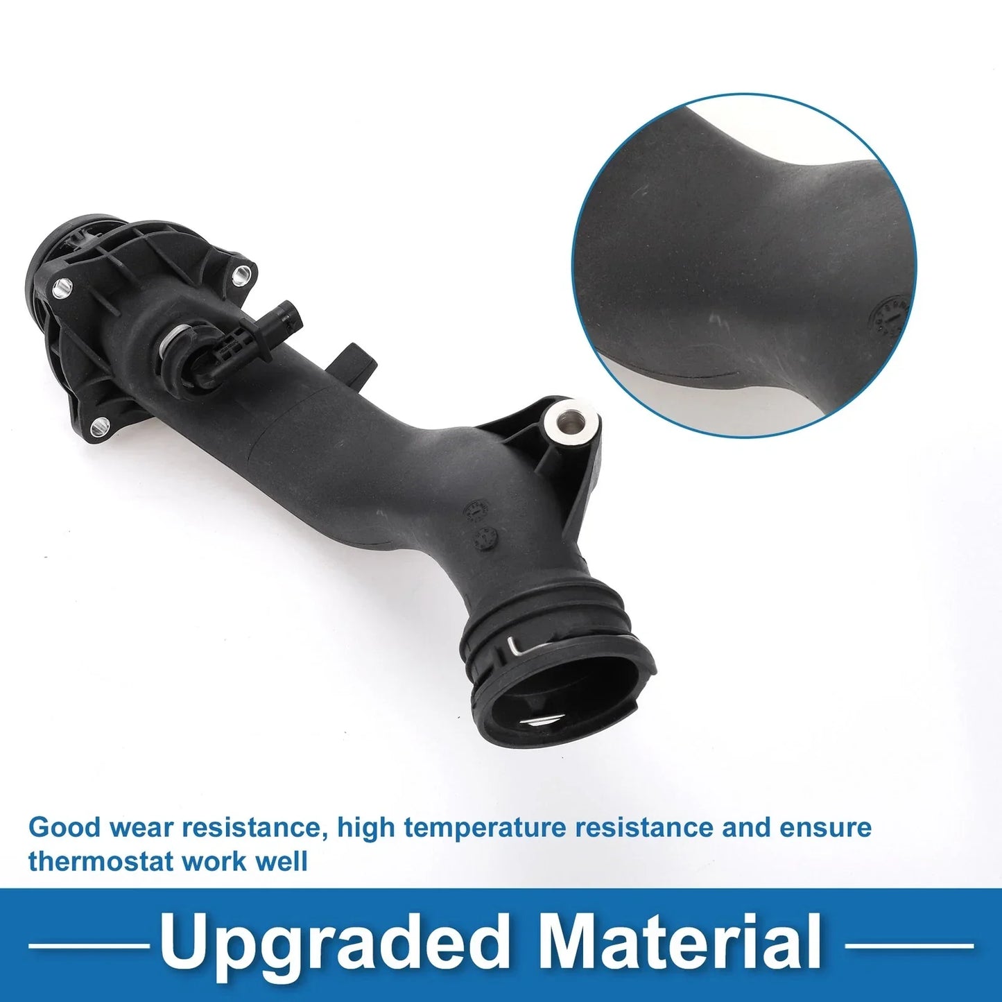 Engine Coolant Thermostat Housing for Mercedes-Benz E550 S550 (2012-2017)