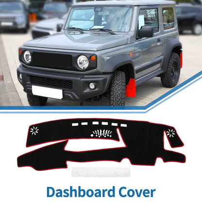 Dashboard Cover Mat for Lexus ES 300h 2021-2023 Sun Protector Pad Black Red