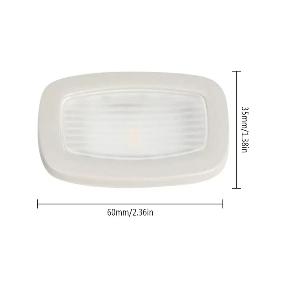 Gray Make-Up Mirror Lamp Interior Light for Mercedes W253 C253 GLC W222 C217 (2015-2023)