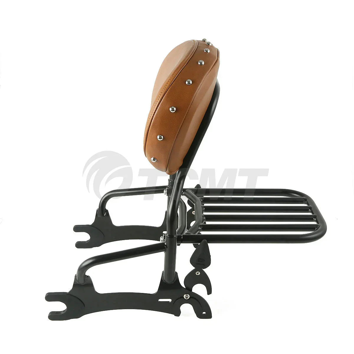 Backrest Sissy Bar Luggage Rack Mount Spools for Indian Chief Classic (14-18)