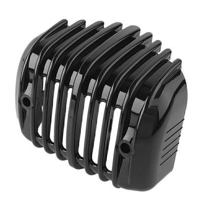 Black Voltage Regulator Cover for Harley Softail 2001-2017