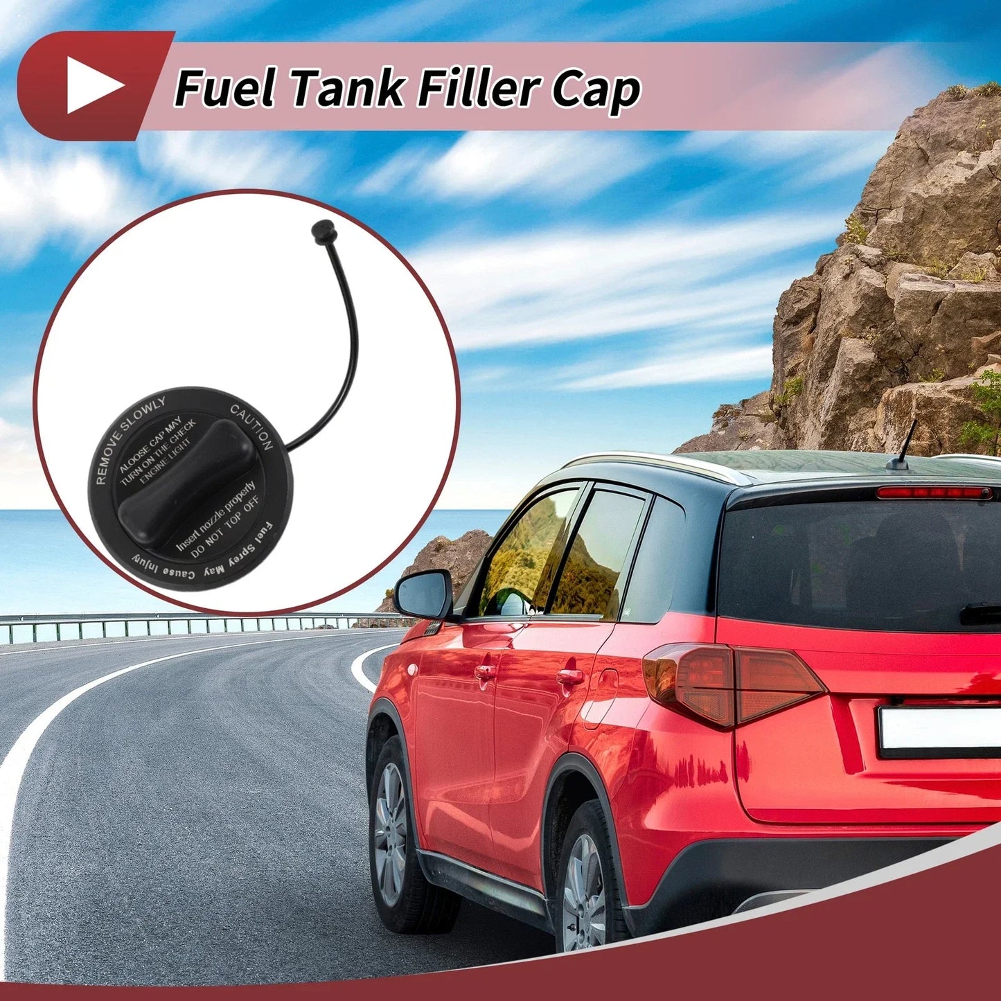 Gas Fuel Cap for Mercedes-Benz CLA45 AMG (2014-2018)