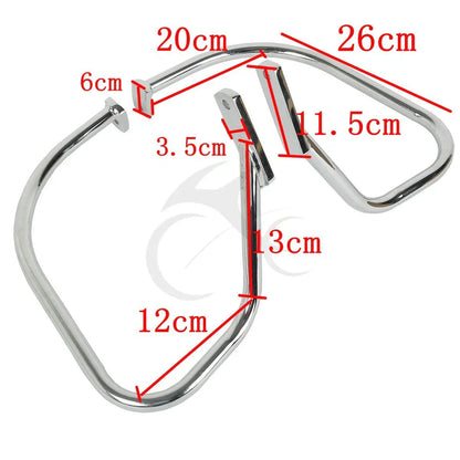 Saddlebag Guard Crash Bar for Harley Softail Heritage Springer (1997-1999)