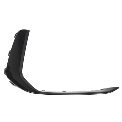 Right Front Bumper Side Molding Trim Glossy Black for Audi A6 C8 S6 (2019-2024)