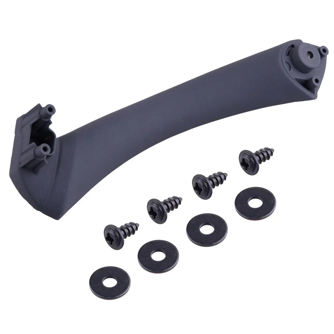 Black Rear Interior Door Trim Handle & Pull Cover for BMW E90 328i (2007-2013)