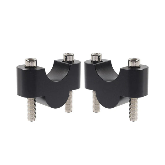 1 x Motorcycle Handlebar Risers Mount Clamp 1 1/8" for Honda Suzuki Kawasaki